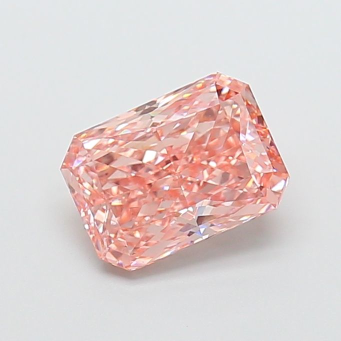 2.06 Carat Radiant Cut Fancy Pink