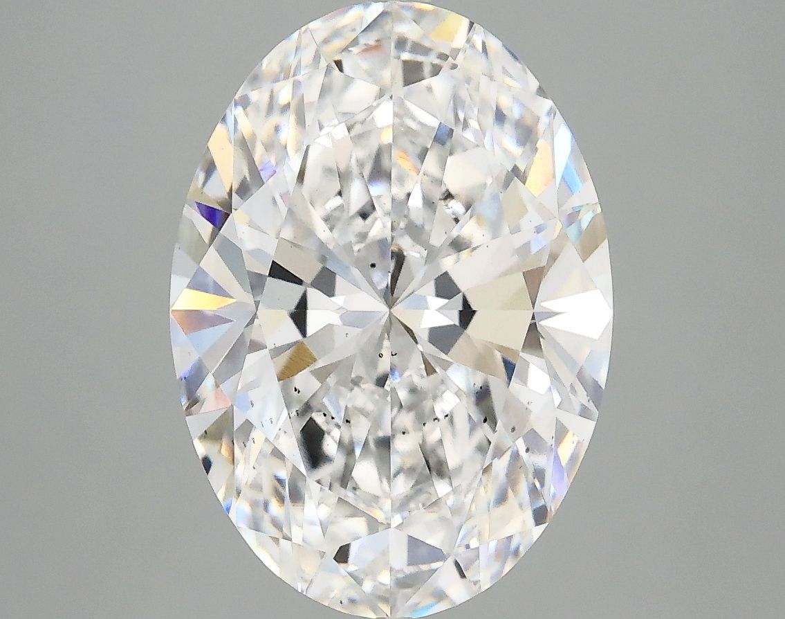 4.01 Carat E-SI1 Oval Lab Diamond