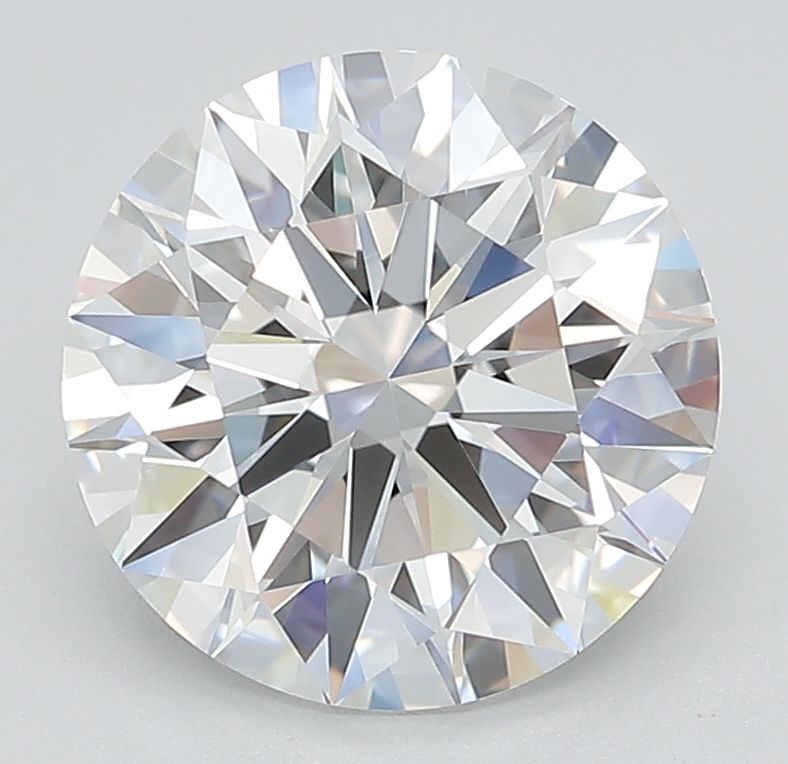 3.11 Carat D-IF Round Lab Diamond