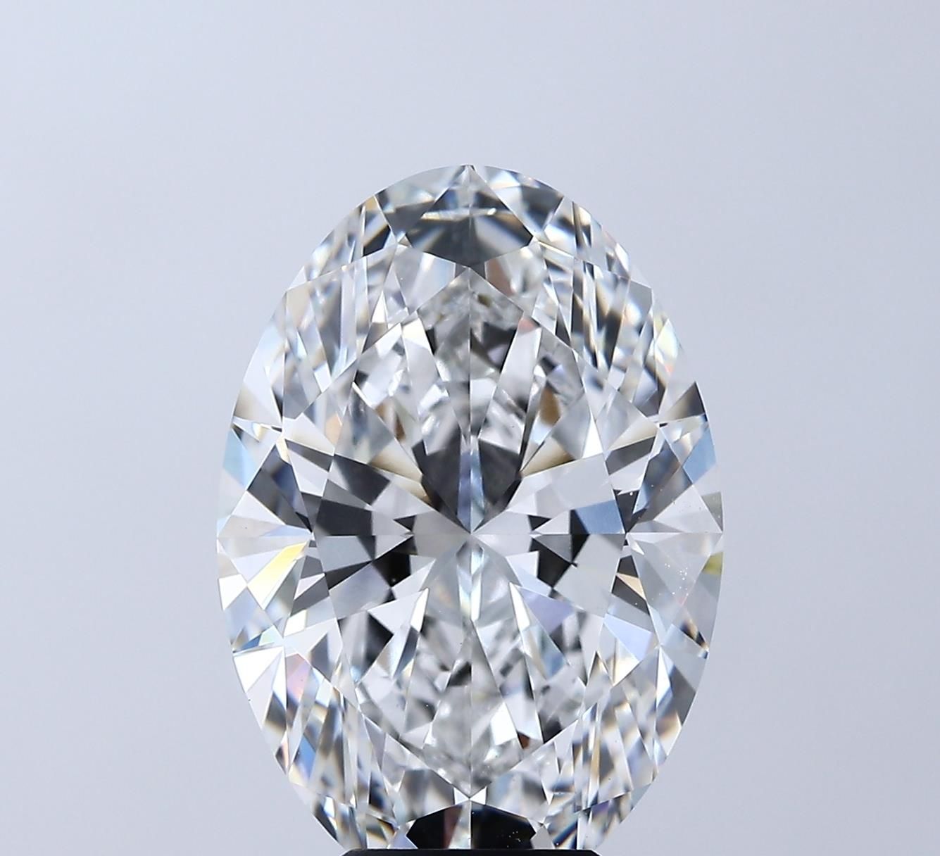 7.08 Carat E-VVS2 Oval Lab Diamond