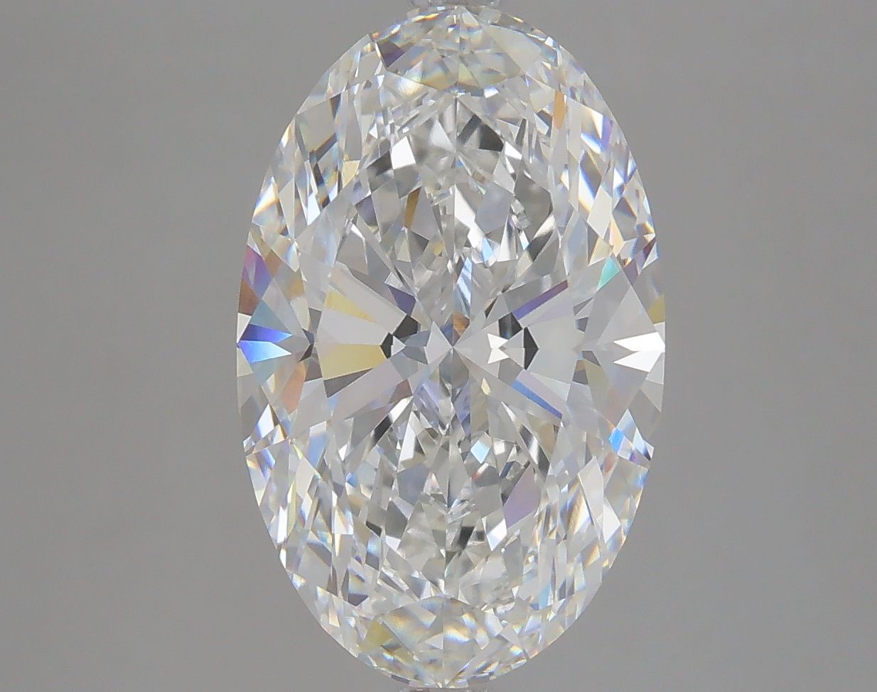 4.72 Carat F-VS1 Oval Lab Diamond