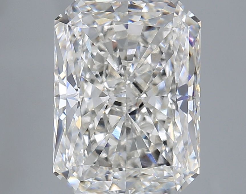 4.54 Carat H-VS1 Radiant Lab  Diamond