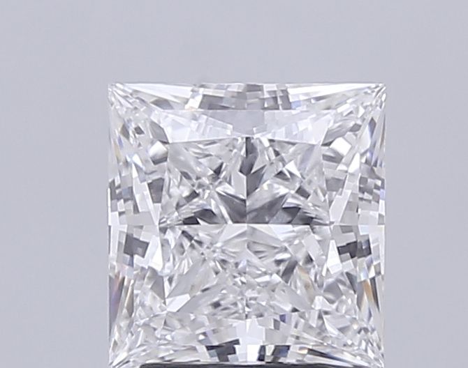 3.70 Carat D-VVS2 Princess Lab Diamond