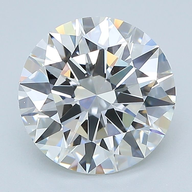 2.43 Carat F-VVS2 Round Lab Diamond