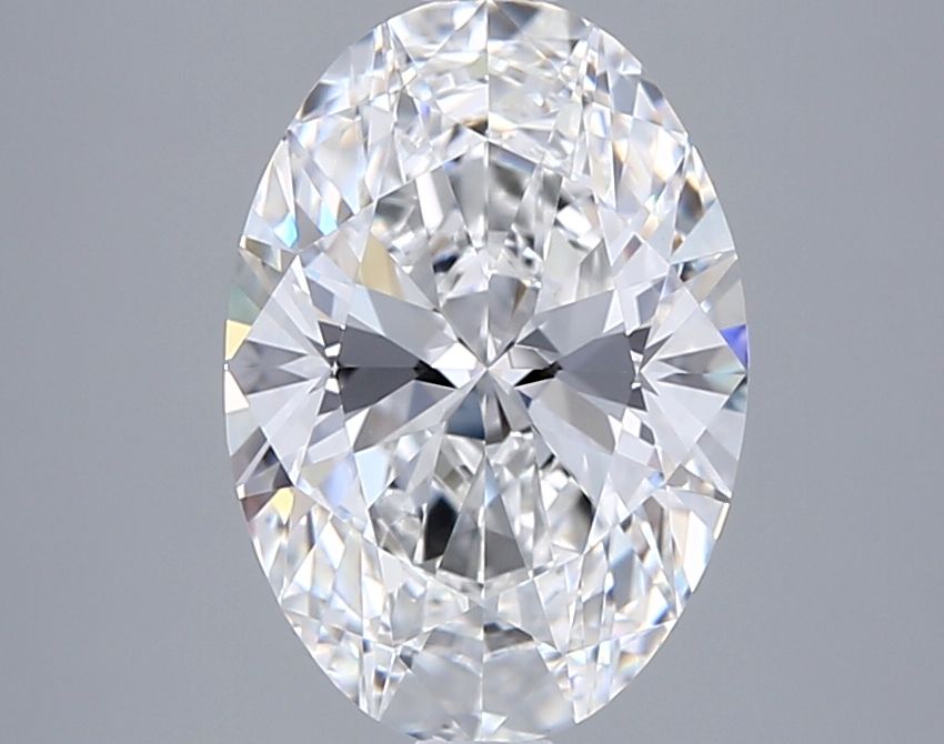 2.60 Carat E-VVS1 Oval Lab Diamond