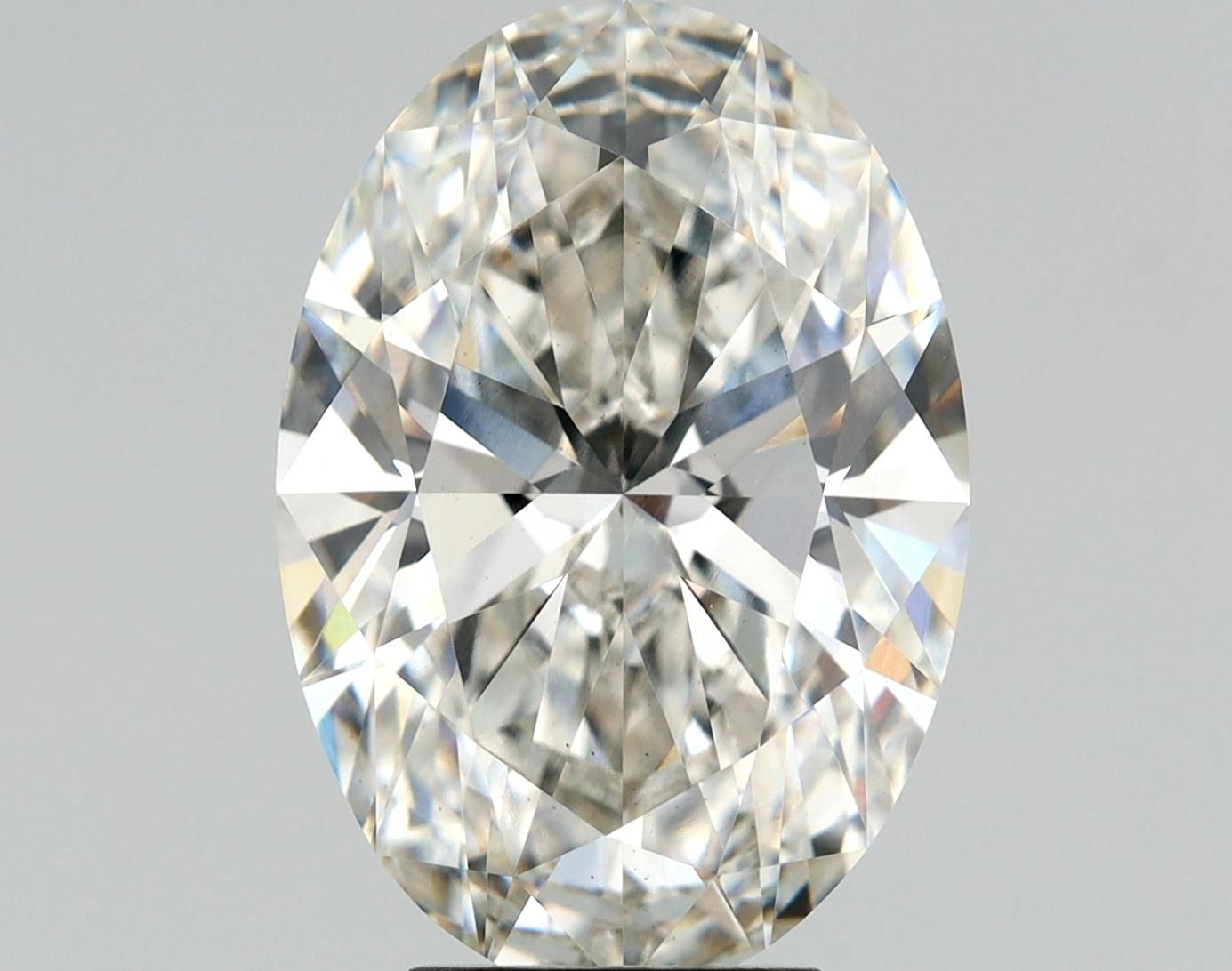 5.05 Carat H-VS1 Oval Lab Diamond