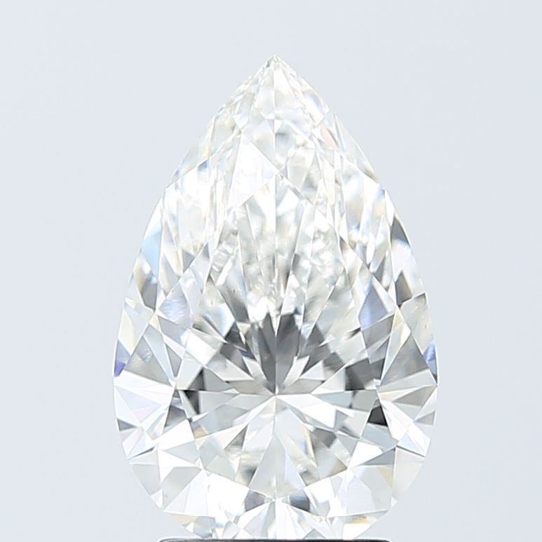 3.05 Carat E-VVS2 Pear Lab Diamond