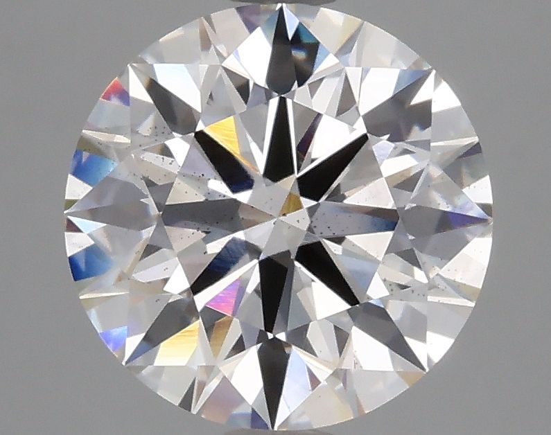 2.92 Carat F-SI1 Round Lab Diamond