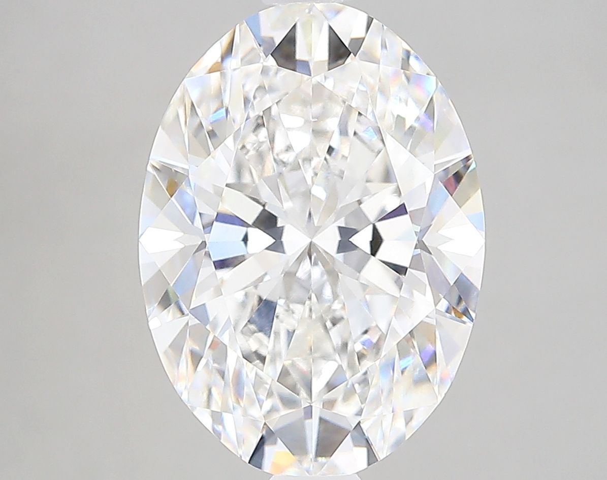 5.06 Carat F-VVS2 Oval Lab Diamond