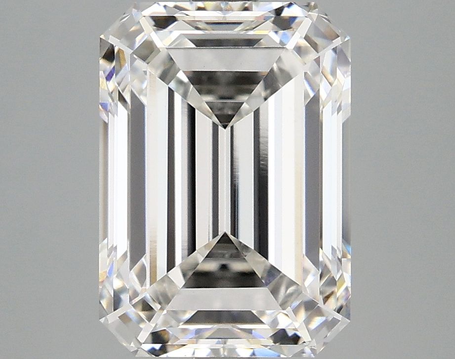 4.1 Carat F-VVS2 Emerald Lab Diamond