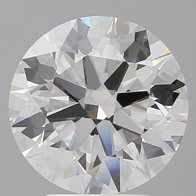 4.08 Carat D-VS1 Round Lab Diamond