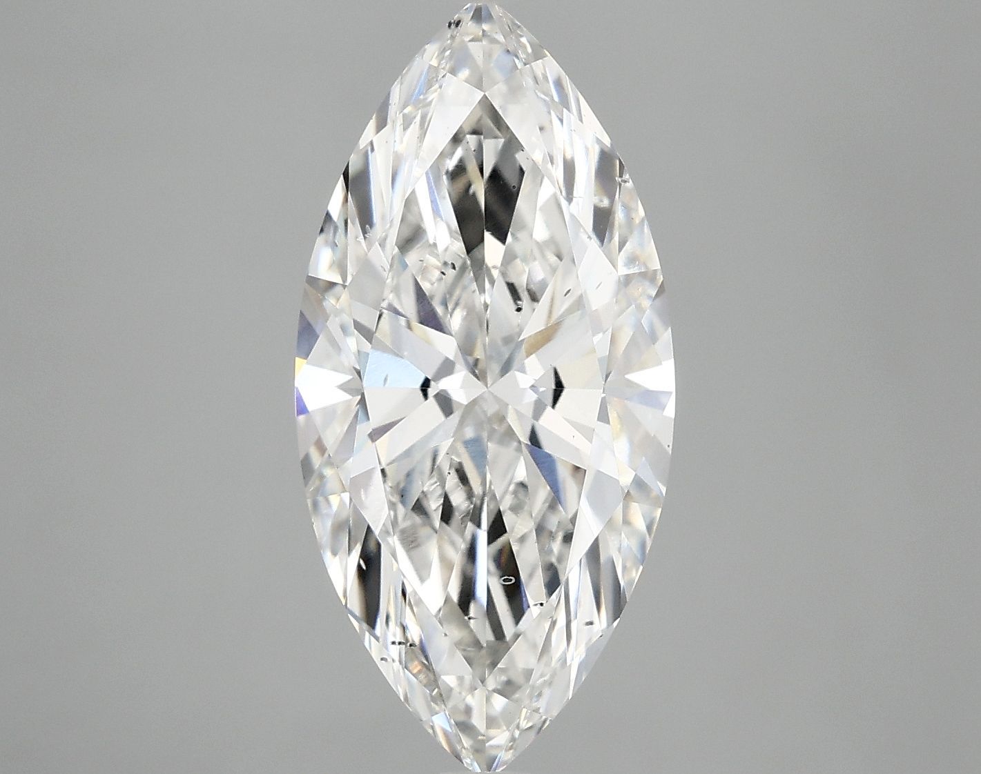 4.02 Carat F-SI1 Marquise Lab Diamond