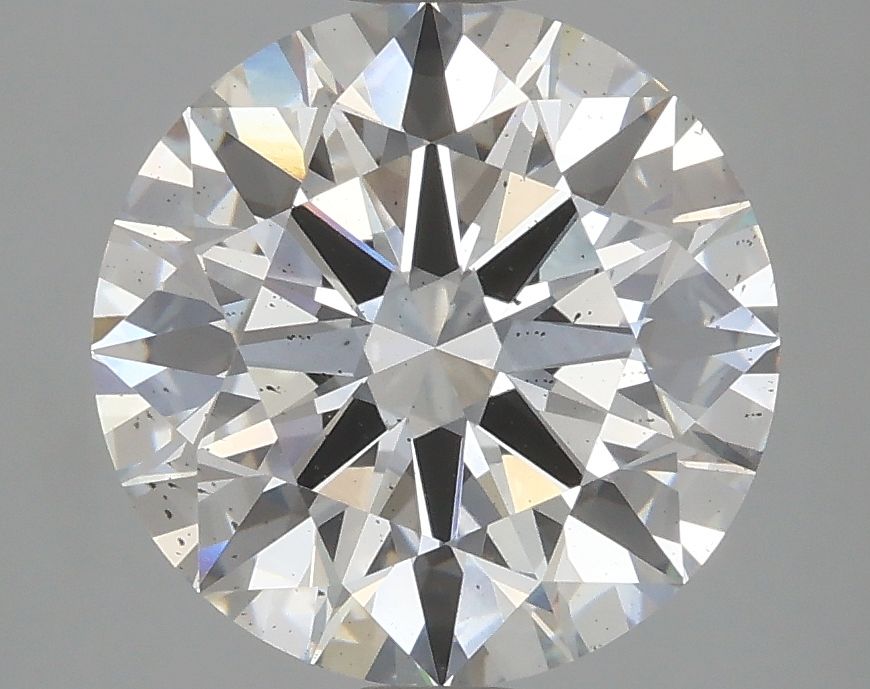 4.10 Carat F-SI1 Round Lab Diamond