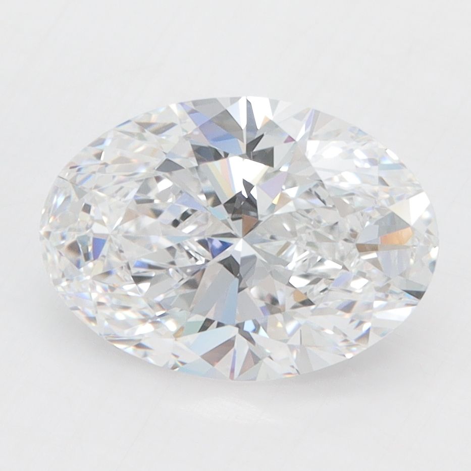 2.66 Carat D-VVS1 Oval Lab Diamond
