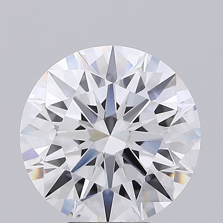 6.11 Carat D-VVS2 Round Lab Diamond