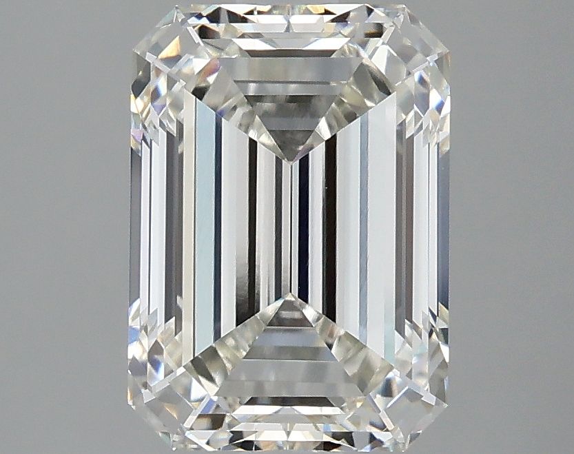 3.08 Carat H-VVS2 Emerald Lab Diamond