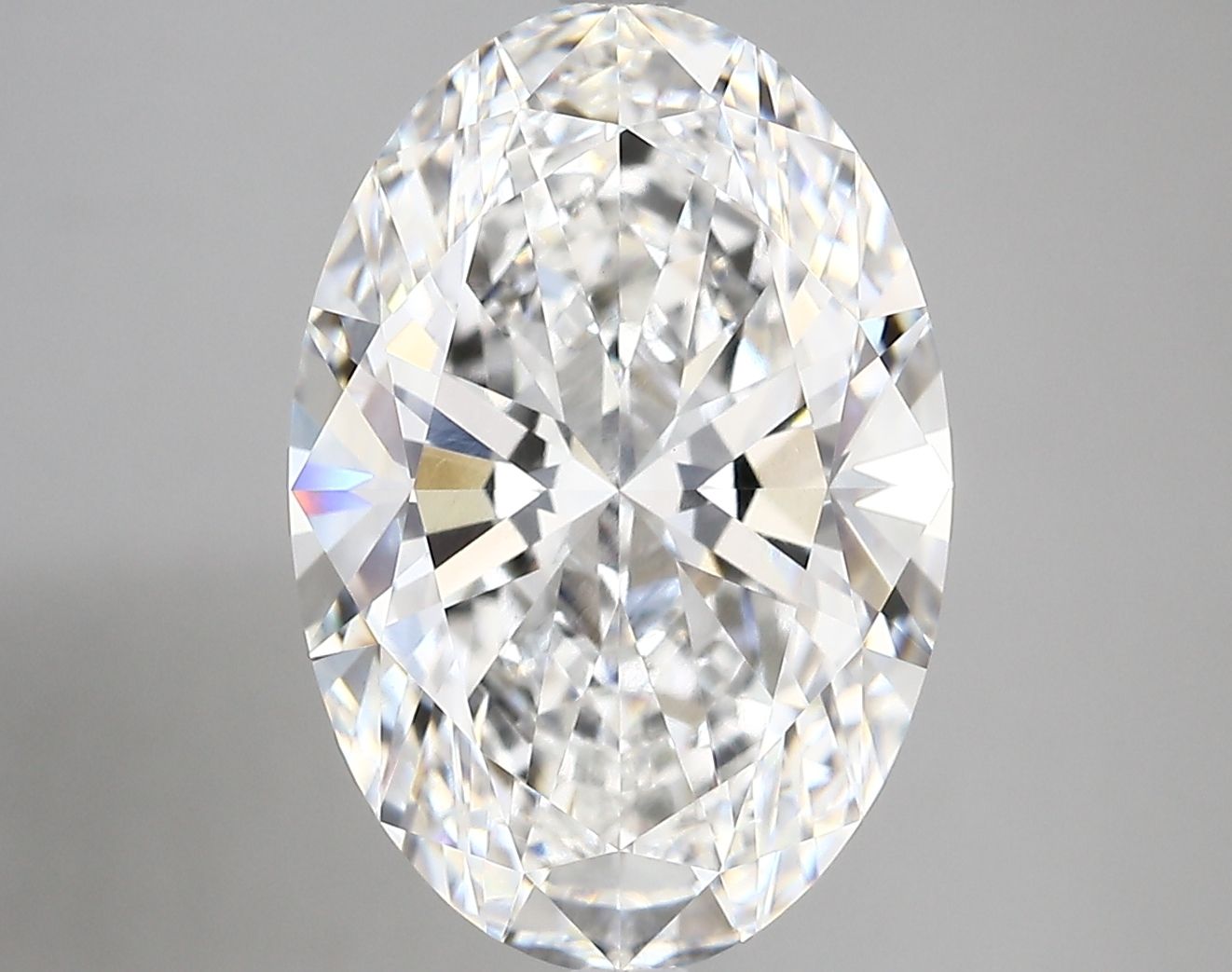 6.04 Carat E-VVS2 Oval Lab Diamond