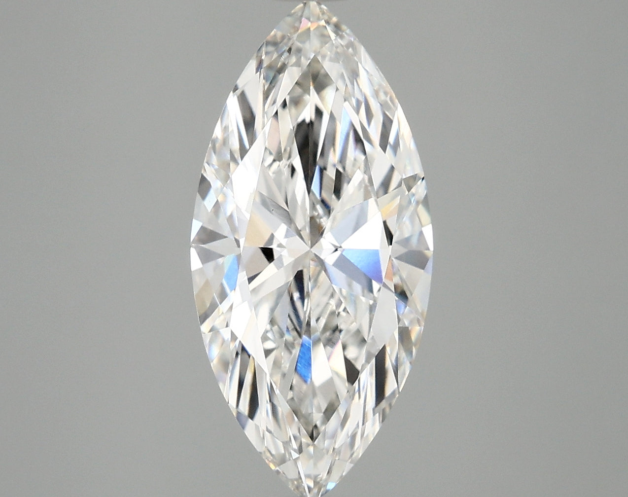 2.81 Carat F-VVS2 Marquise Lab Diamond
