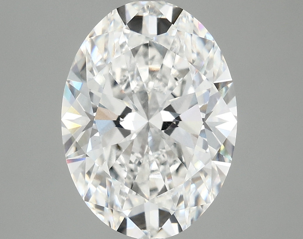 3.91 Carat E-VVS2 Oval Lab Diamond