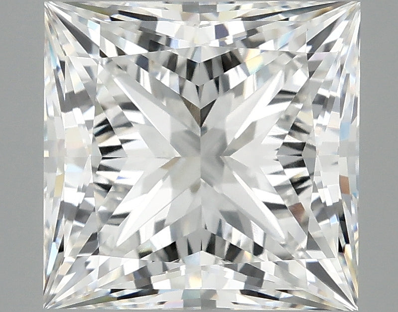 4.76 Carat E-VVS2 Princess Lab Diamond