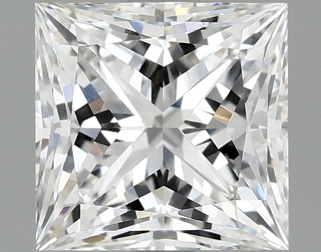 2.05 Carat D-VVS2 Princess Lab Diamond