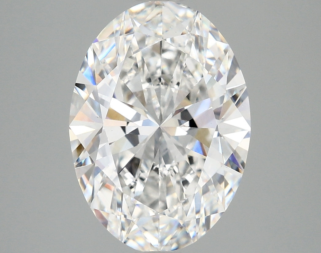 3.83 Carat E-VVS2 Oval Lab Diamond
