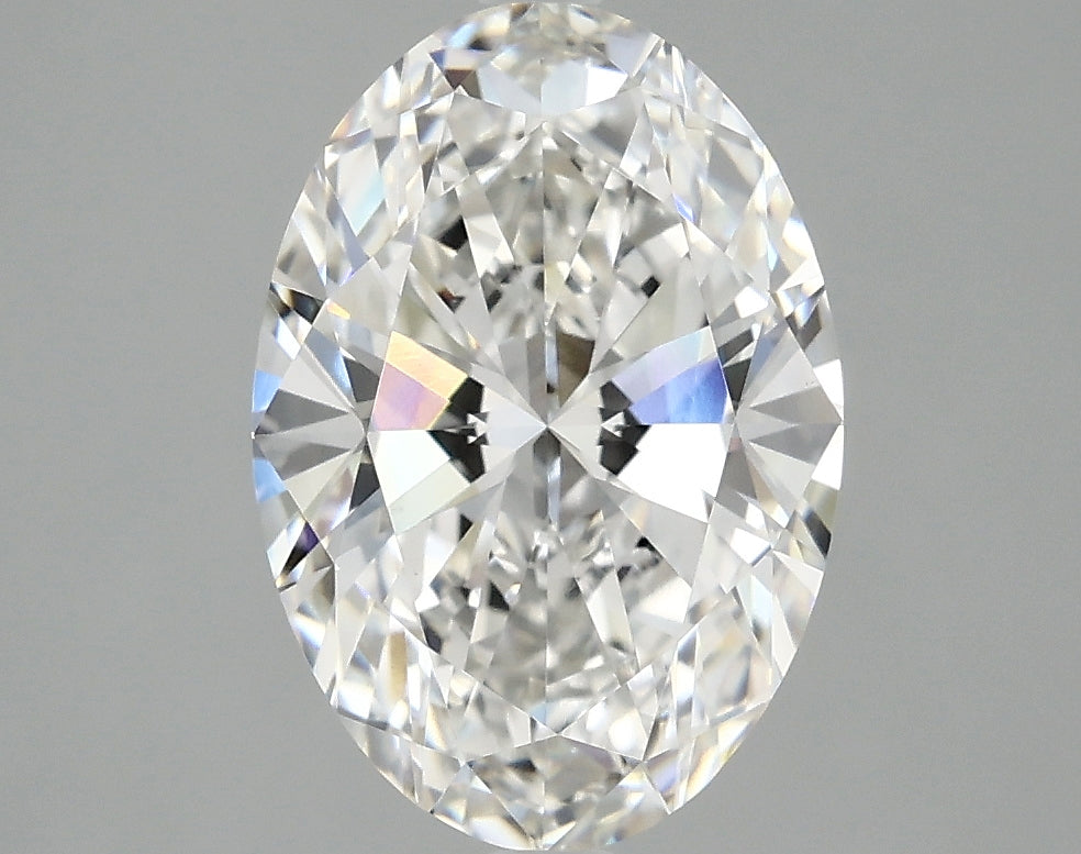 2.75 Carat F-VVS2 Oval Lab Diamond