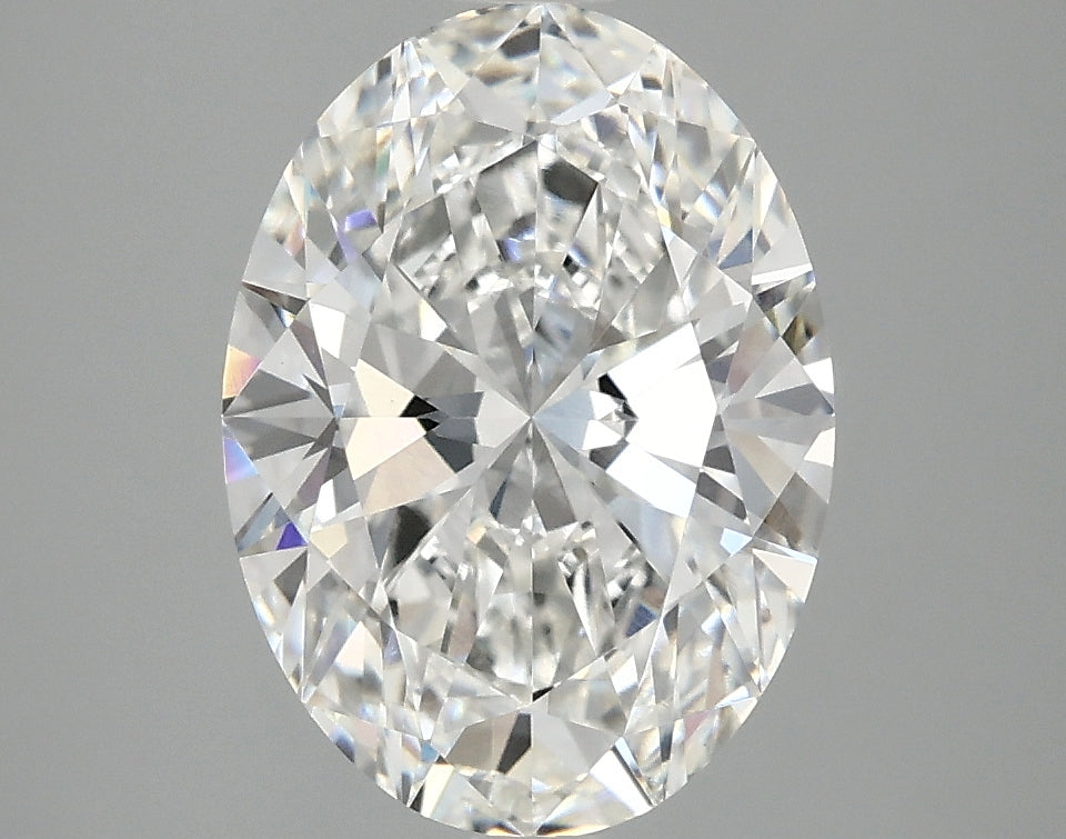2.90 Carat F-VVS2 Oval Lab Diamond