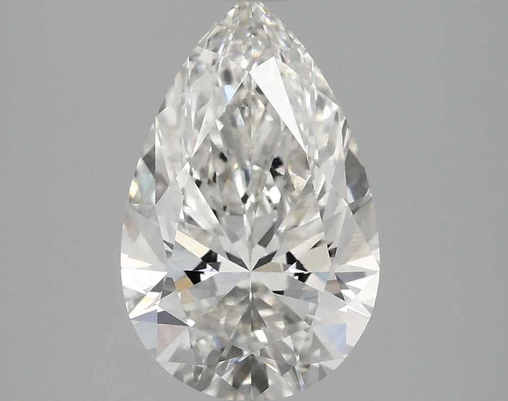 2.03 Carat G-VS1 Pear Lab Diamond