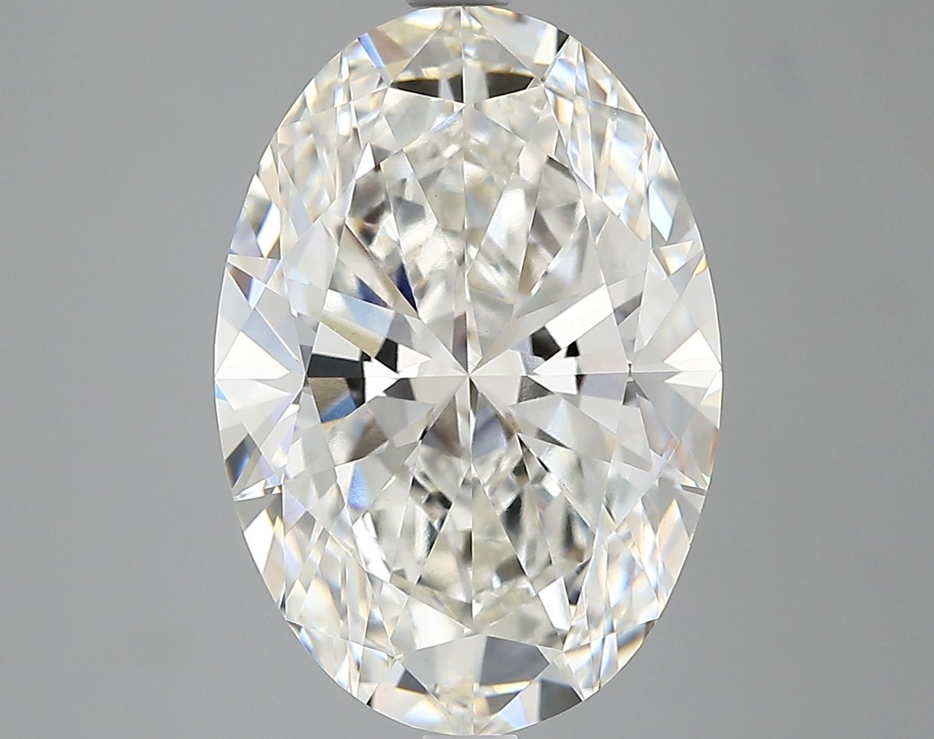 5.00 Carat G-VVS2 Oval Lab Diamond
