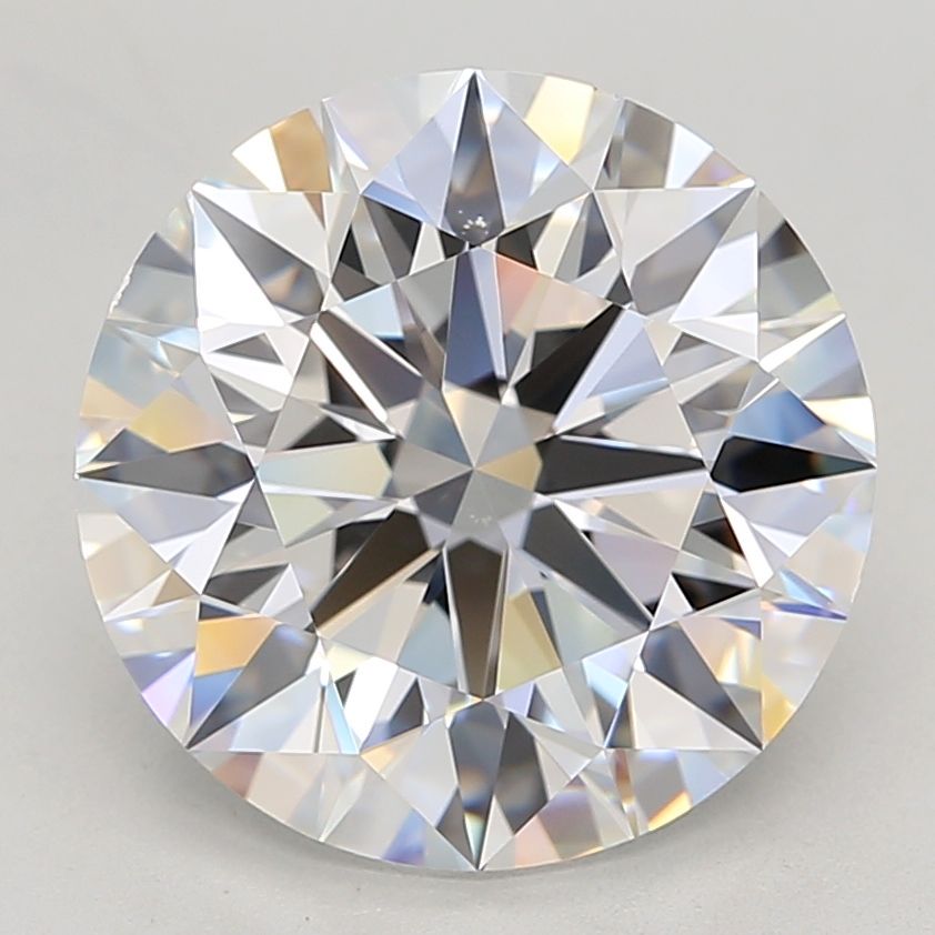 6.11 Carat E-VVS1 Round Lab Diamond