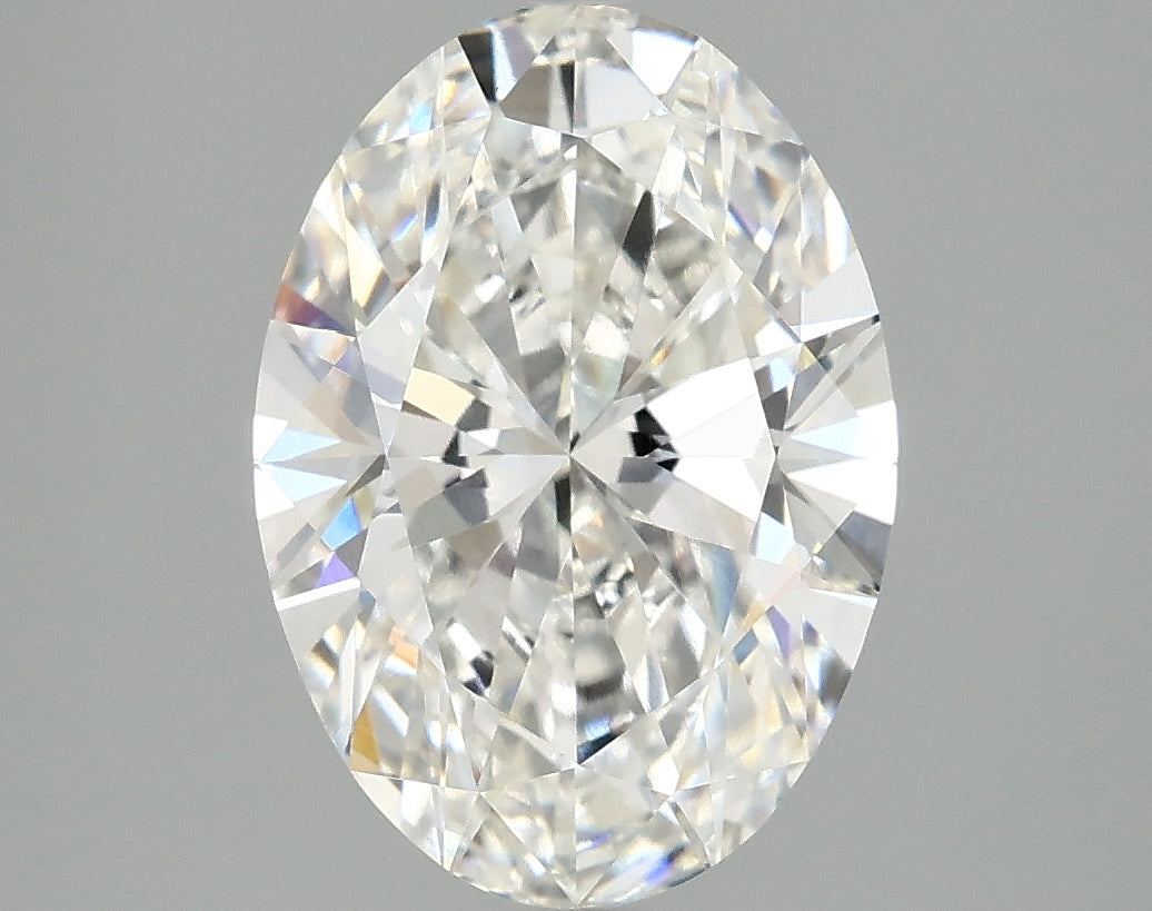 2.90 Carat F-VVS2 Oval Lab Diamond