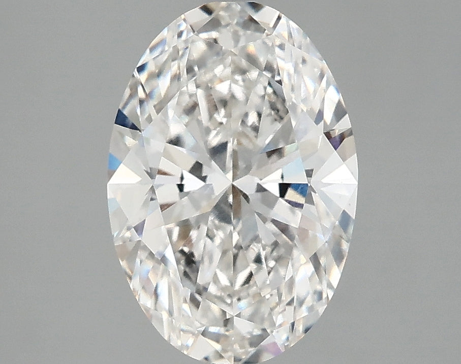 2.52 Carat F-VVS2 Oval Lab Diamond