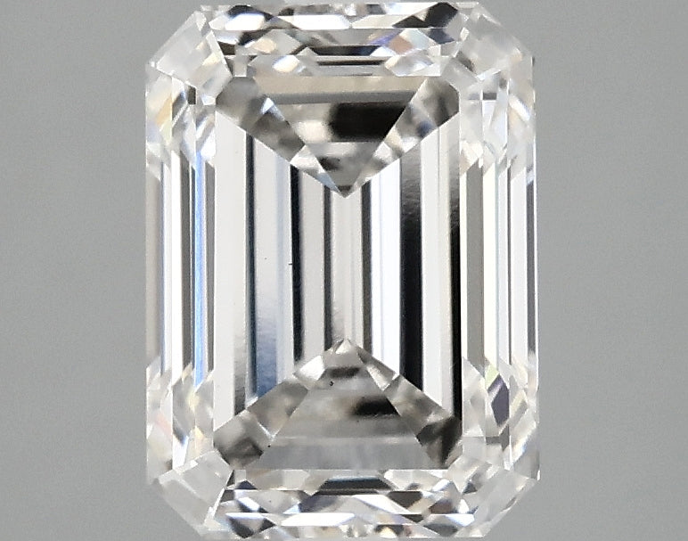 2.52 Carat G-VS1 Emerald Lab Diamond