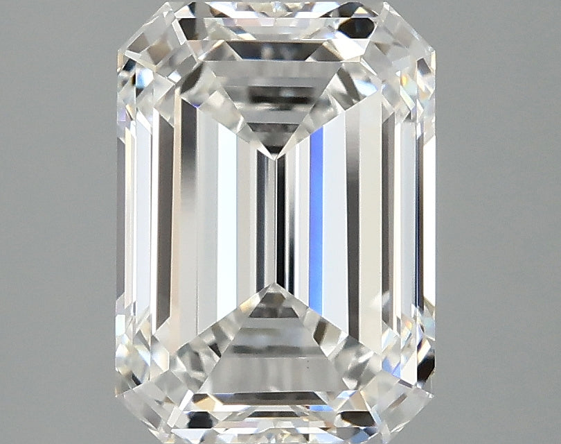 3.02 Carat F-VVS2 Emerald Lab Diamond