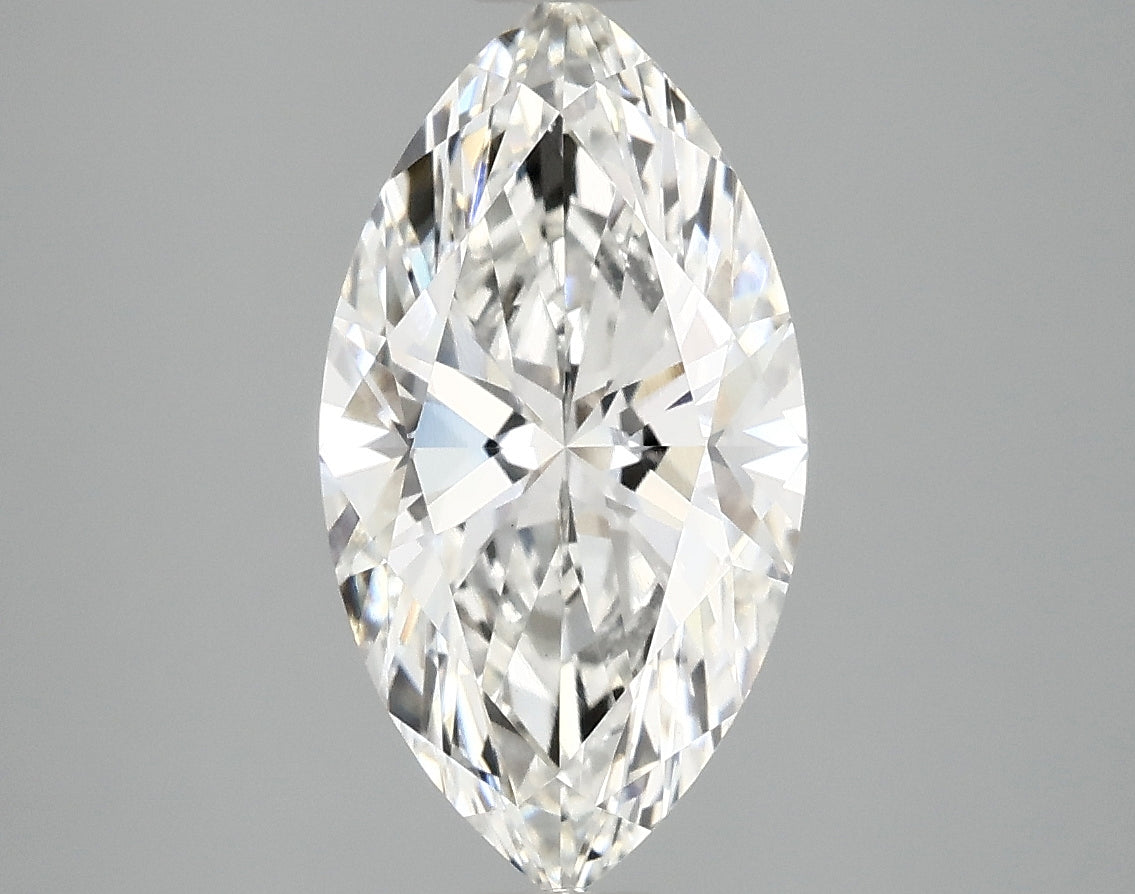 2.52 Carat G-VVS2 Marquise Lab Diamond