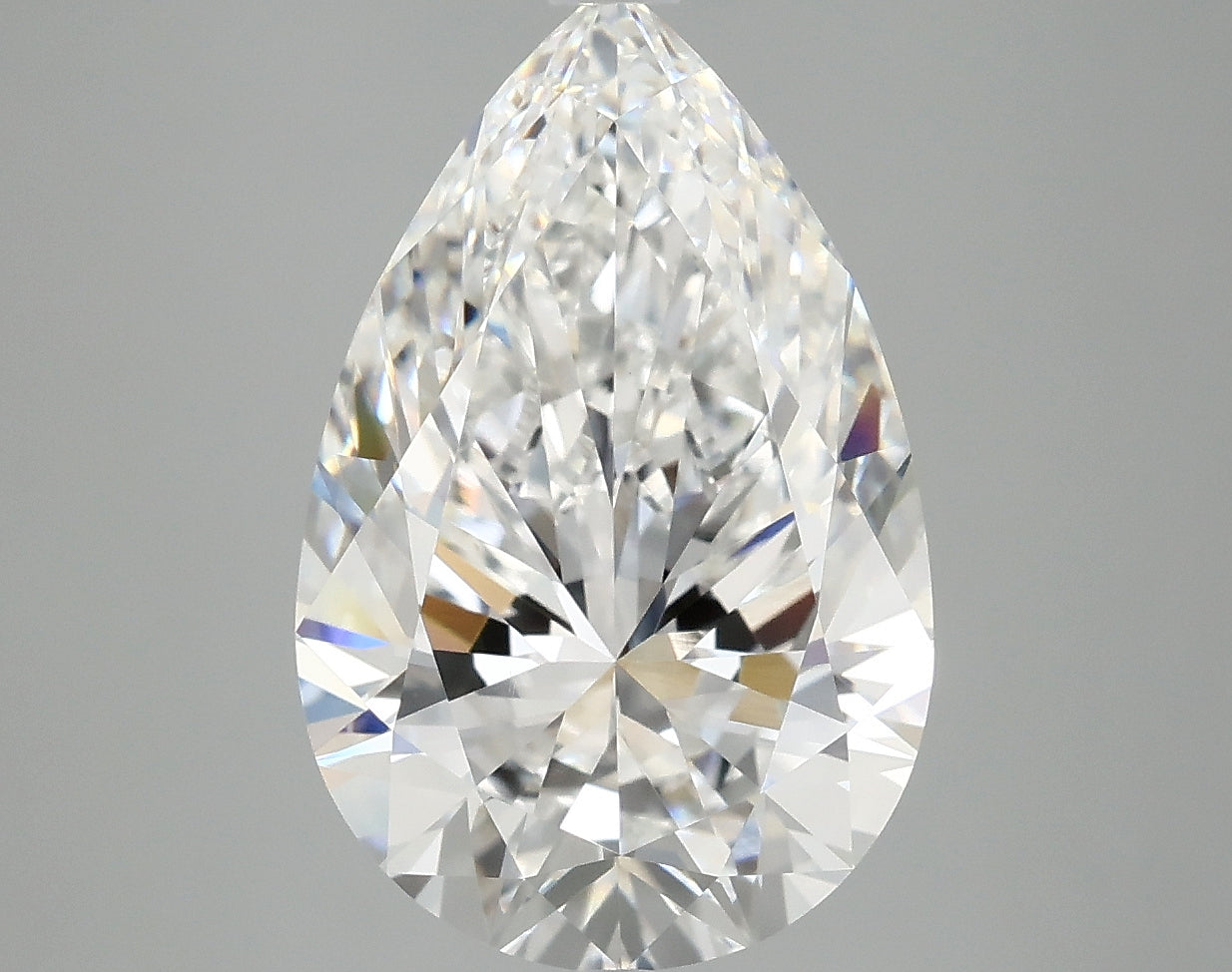4.86 Carat E-VS1 Pear Lab Diamond