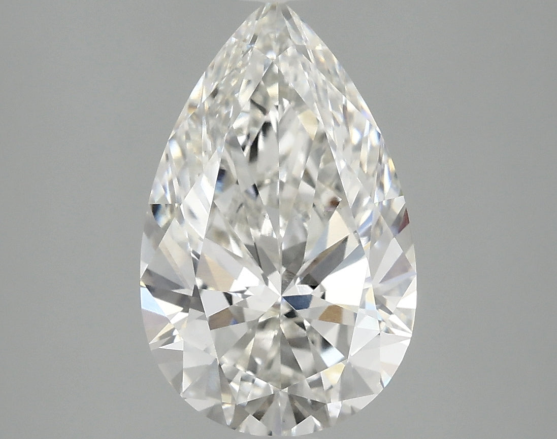 3.01 Carat G-VS1 Pear Lab Diamond
