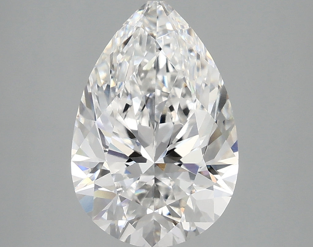 3.03 Carat E-VVS2 Pear Lab Diamond