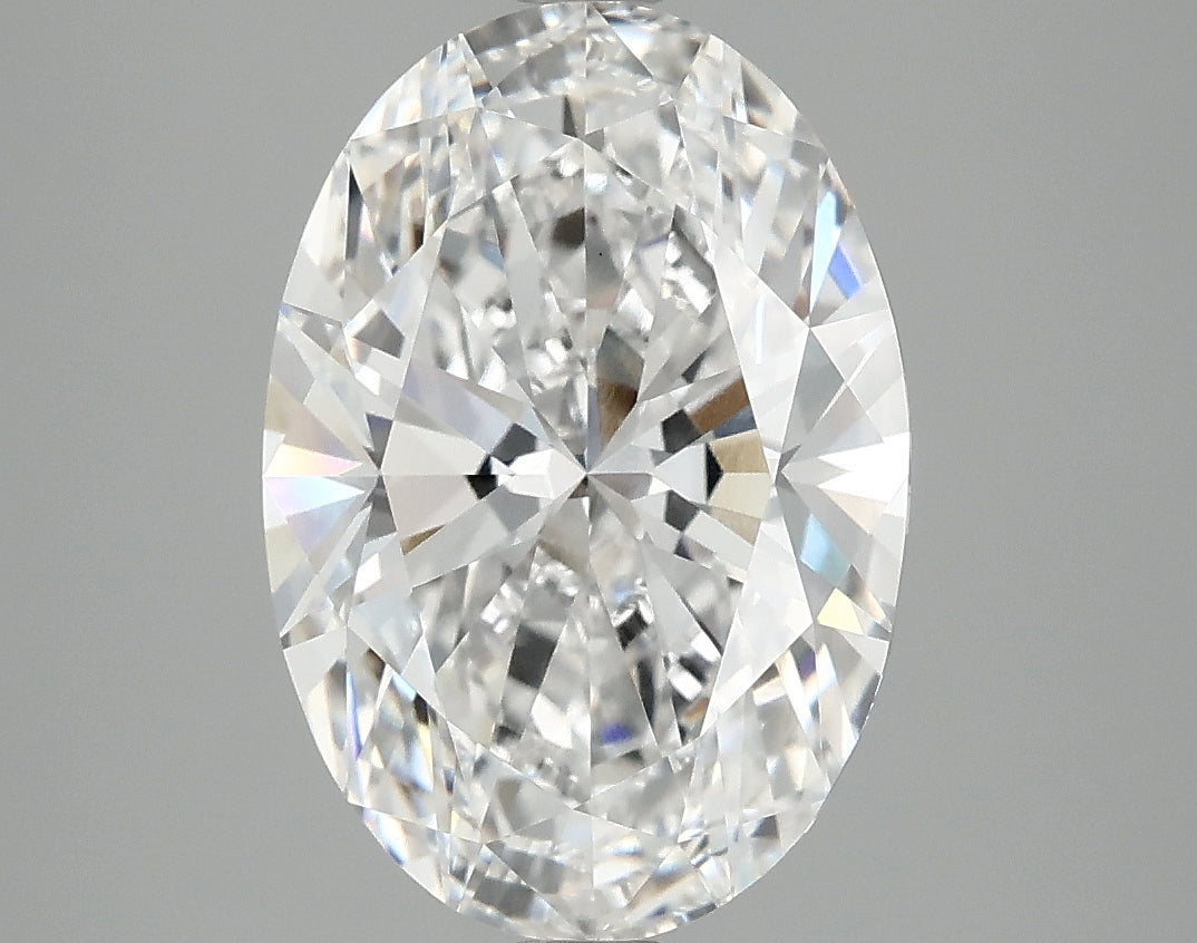 4.01 Carat D-VVS2 Oval Lab Diamond