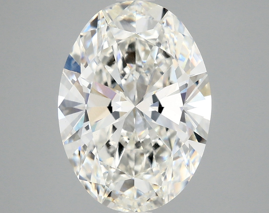 4.00 Carat G-VVS2 Oval Lab Diamond