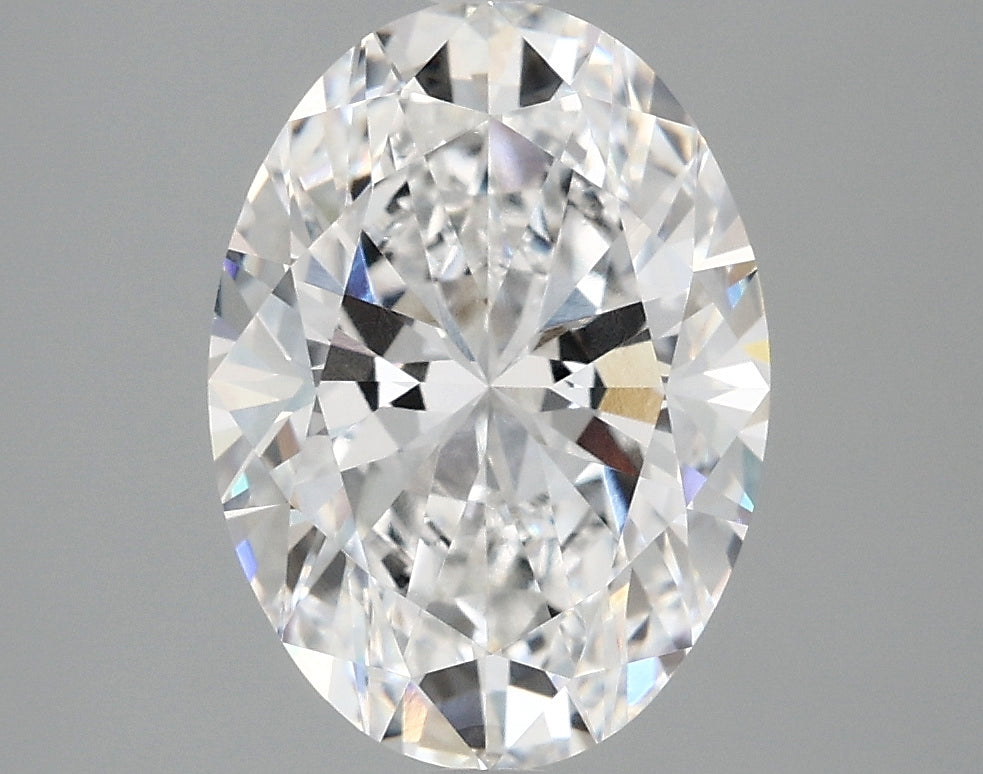 3.09 Carat E-VVS1 Oval Lab Diamond