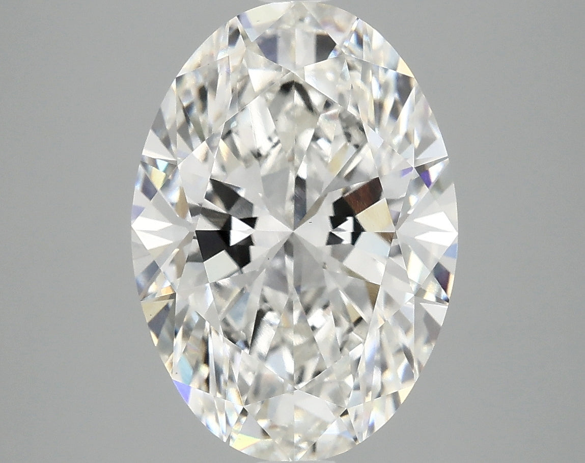 4.89 Carat F-VS1 Oval Lab Diamond