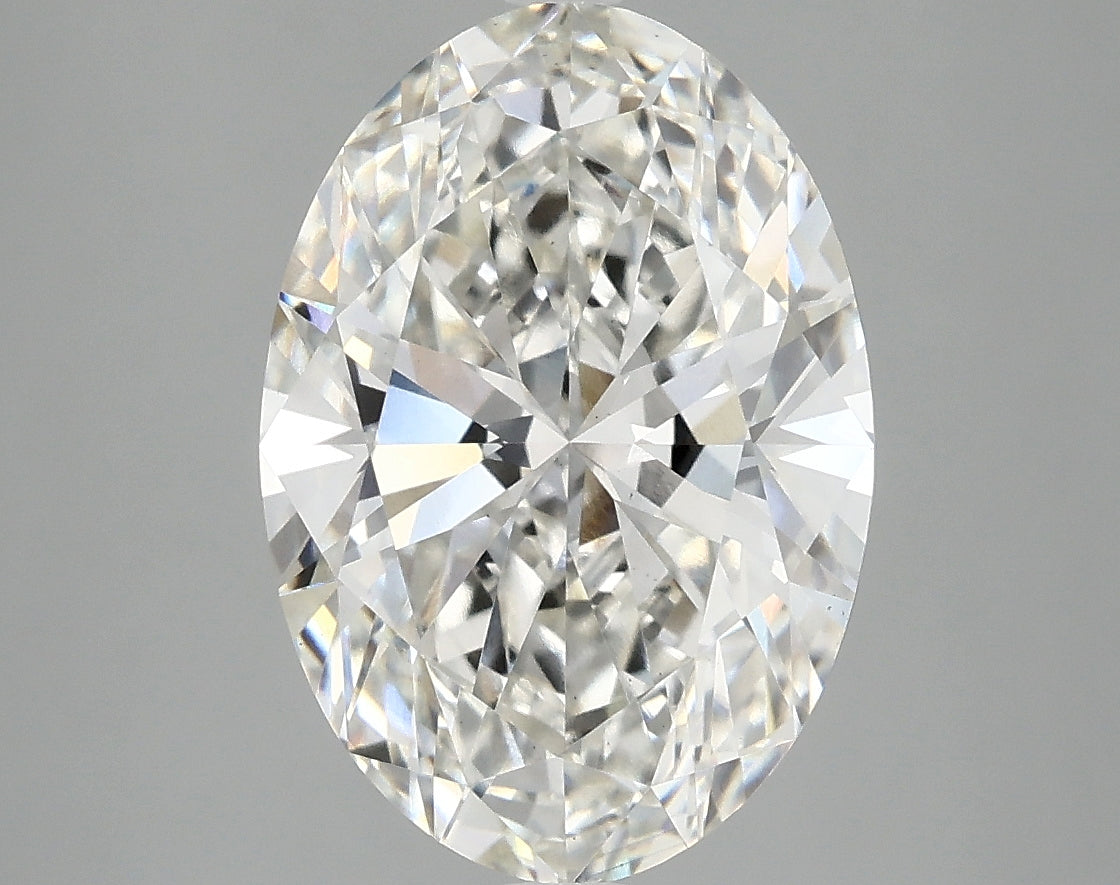 4.09 Carat G-VS1 Oval Lab Diamond