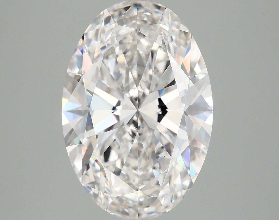 3.83 Carat F-VS1 Oval Lab Diamond