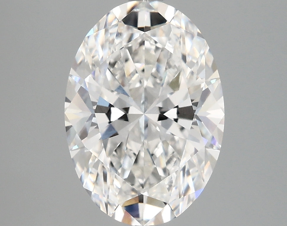 3.09 Carat F-VVS2 Oval Lab Diamond