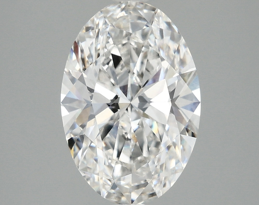 3.10 Carat F-VVS2 Oval Lab Diamond