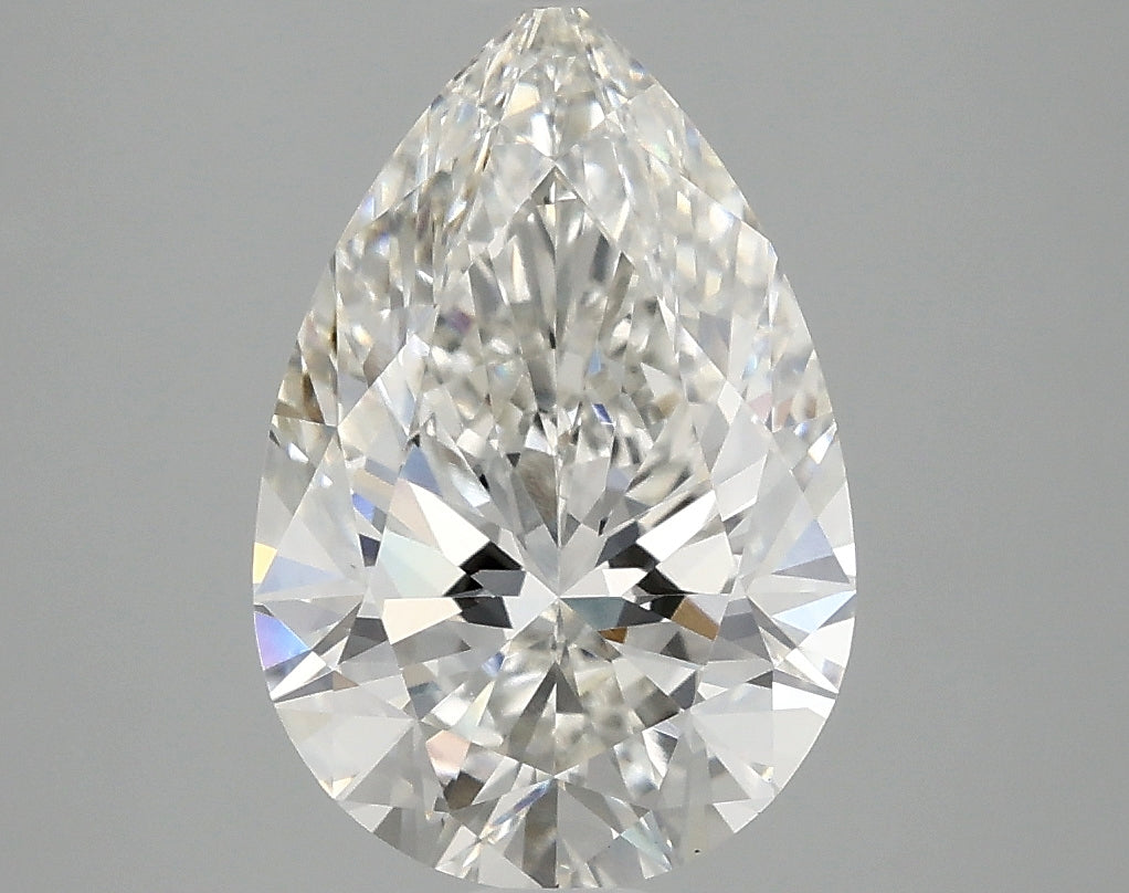 3.10 Carat G-VS1 Pear Lab Diamond