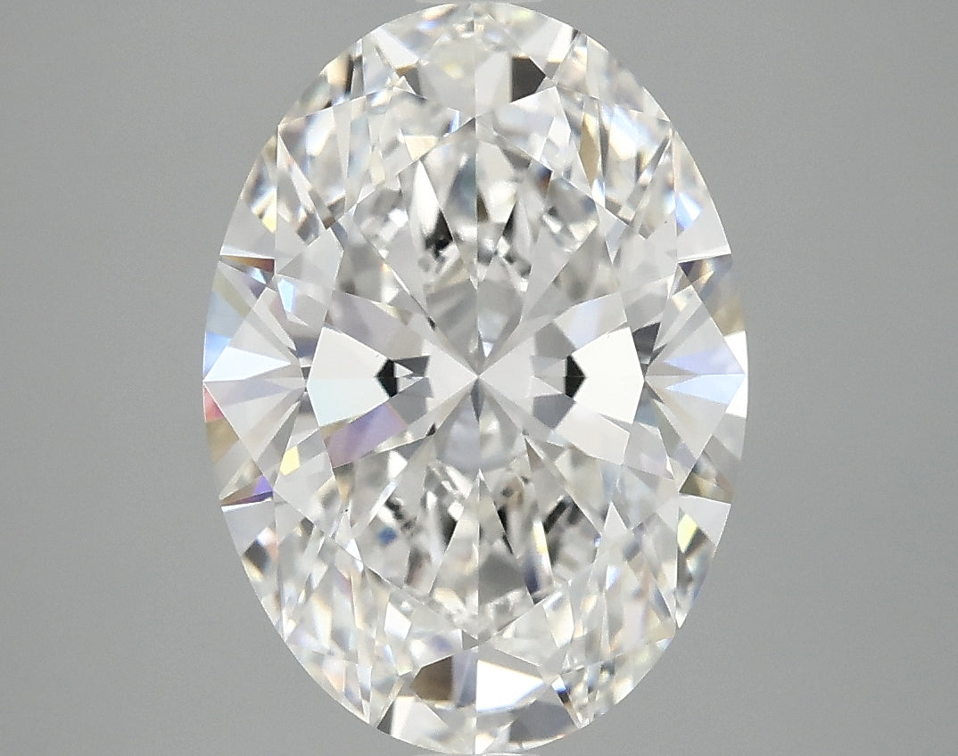 3.84 Carat E-VVS2 Oval Lab Diamond