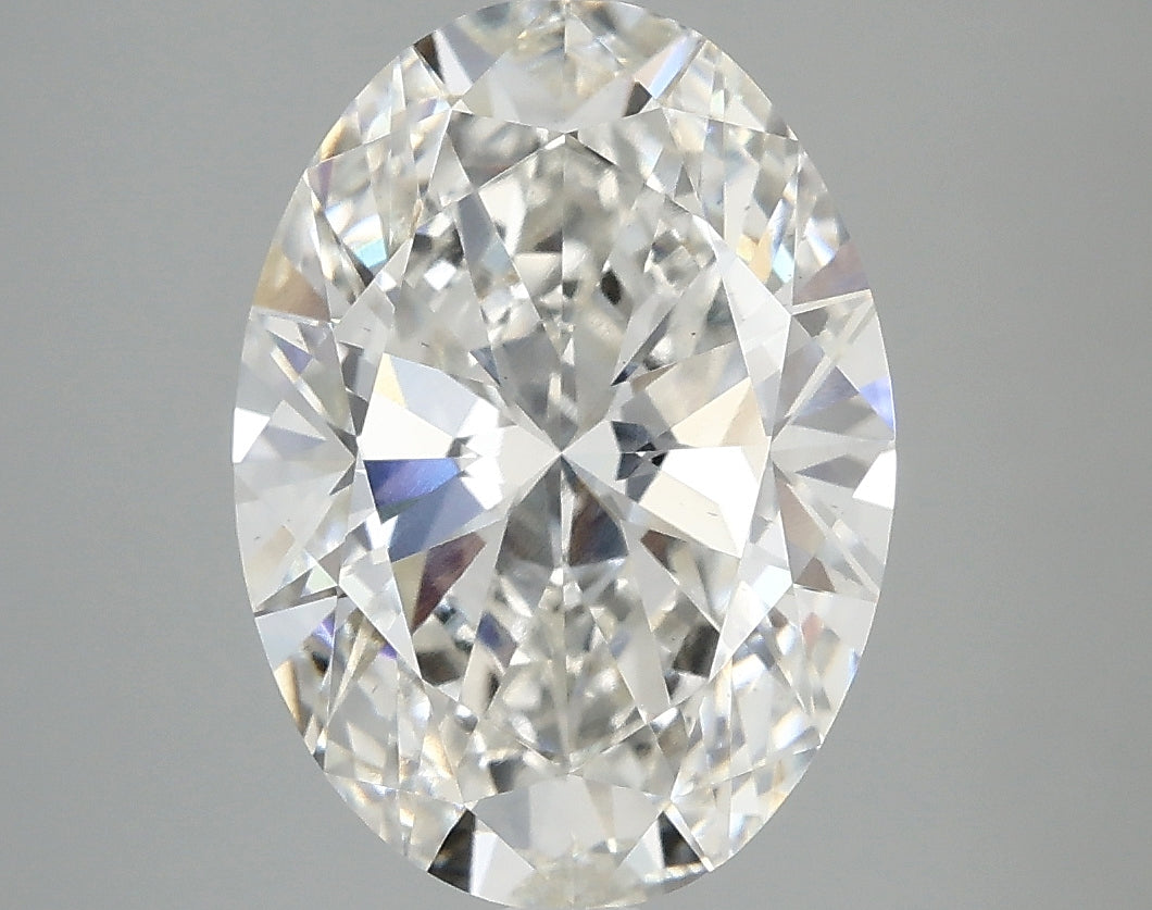 4.00 Carat G-VS2 Oval Lab Diamond